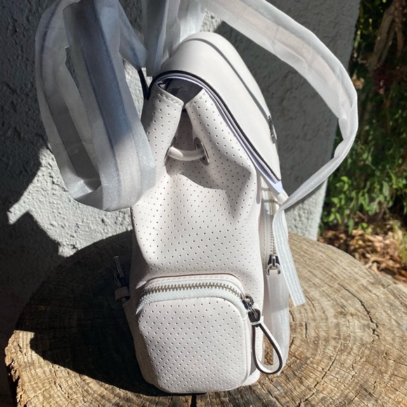 Micheal Kors Abbey Medium Perforated Backpack - Picture 7 of 8